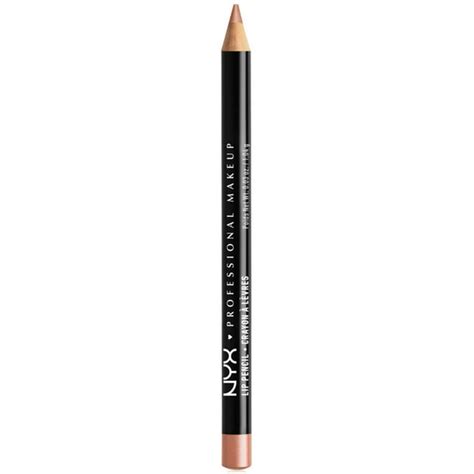 NYX Professional MakeUp Slim Lip Pencil 857 Nude。